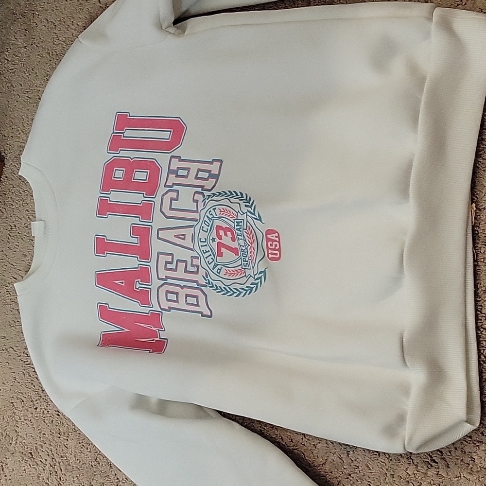 Oversize Malibu Girls sweatshirt